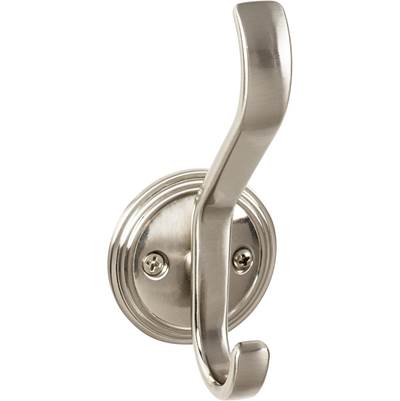 Top Knobs Ryland Hooks Reeded Hook - 4 11/16 Inch in Brushed Satin Nickel