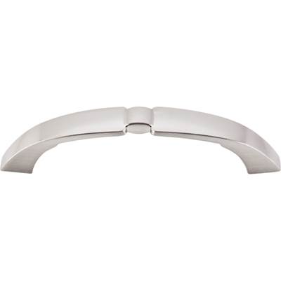 Top Knobs Asbury Lida Cabinet Pull - 3 3/4" in Brushed Satin Nickel