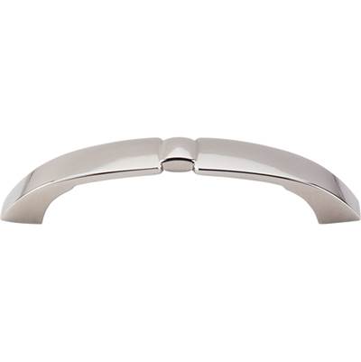 Top Knobs Asbury Lida Cabinet Pull - 3 3/4" in Polished Nickel