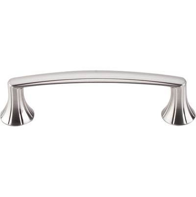 Top Knobs Asbury Rue Cabinet Pull - 3 3/4 Inch in Brushed Satin Nickel