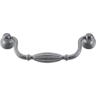 Top Knobs Tuscany Drop Pull 5 1/16" in Pewter Light