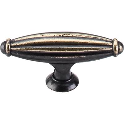 Top Knobs Tuscany T-Handle - 2 5/8 Inch in Dark Antique Brass