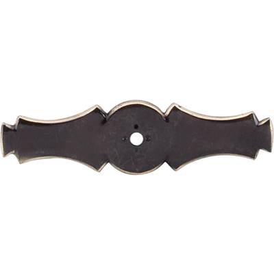 Top Knobs Tuscany Celtic Backplate - 3-5/8" in Dark Antique Brass