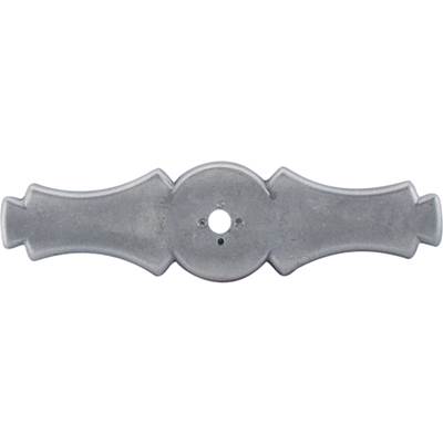 Top Knobs Tuscany Celtic Backplate - 3-5/8" in Pewter Light