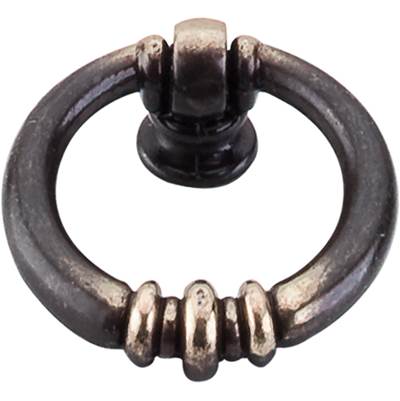 Top Knobs Tuscany Newton Ring 1 1/2" in Dark Antique Brass