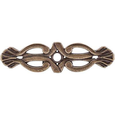 Top Knobs Tuscany Newton Backplate - 3-3/16" in German Bronze