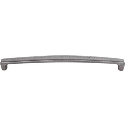 Top Knobs Channel Appliance Pull - 12" CC in Cast Iron