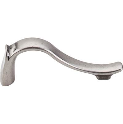 Top Knobs Tuscany Dover Latch Pull 2 1/2" in Pewter Antique