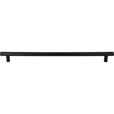 Top Knobs Hopewell Appliance Pull - 18" CC - Steel in Flat Black