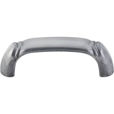 Top Knobs Tuscany Dover D Pull - 2 1/2" in Pewter Light