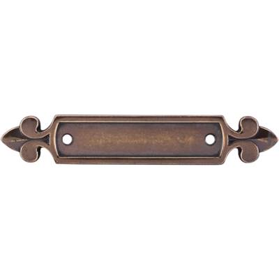 Top Knobs Tuscany Dover Backplate - 2-1/2" in German Bronze