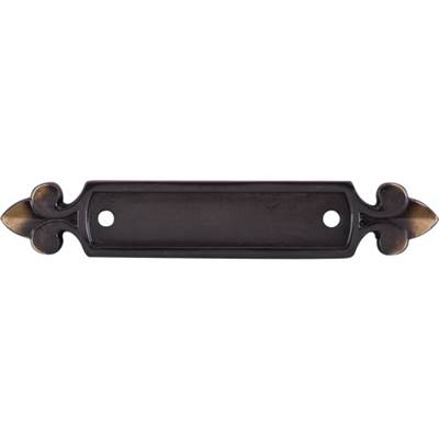 Top Knobs Tuscany Dover Backplate - 2-1/2" in Dark Antique Brass