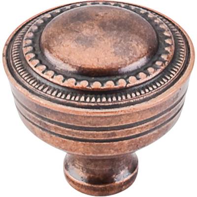 Top Knobs Contessa Cabinet Knob - 1-1/4" in Old English Copper