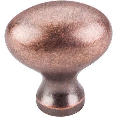 Top Knobs Somerset Egg Knob - 1-1/4" in Antique Copper