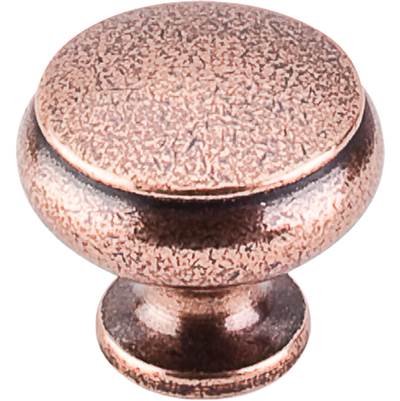 Top Knobs Cumberland Cabinet Knob - 1-1/4" in Old English Copper