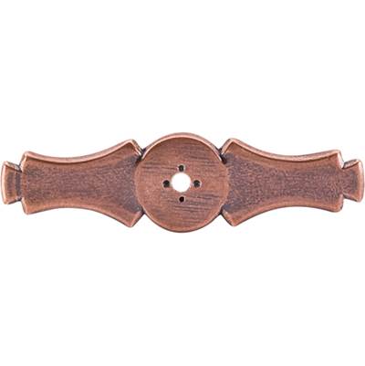 Top Knobs Tuscany Celtic Backplate - 3-5/8" in Old English Copper