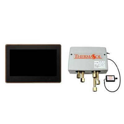 ThermaSol Digital Shower Package - 10" ThermaTouch - Trim Upgraded in Oil Rubbed Bronze