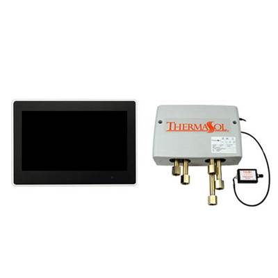 ThermaSol Digital Shower Package - 10" ThermaTouch - Trim Upgraded in White