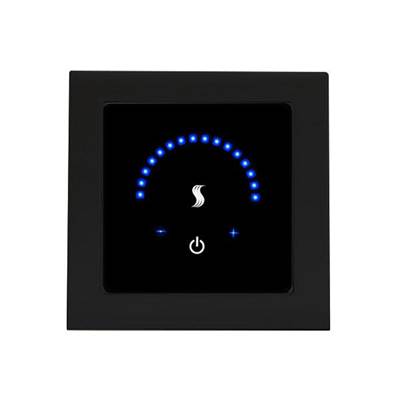 ThermaSol MicroTouch Controller - Square in Matte Black
