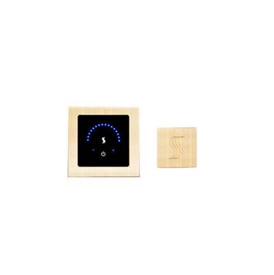 ThermaSol MicroTouch Control Kit - Square in Antique Brass