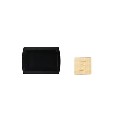 ThermaSol Signatouch Control and Steam Head Kit - Square in Antique Brass