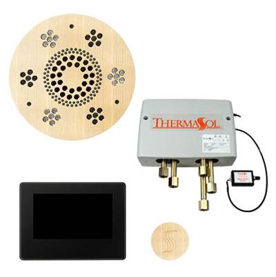 ThermaSol Total Wellness Package - 7" ThermaTouch - Round in Antique Brass