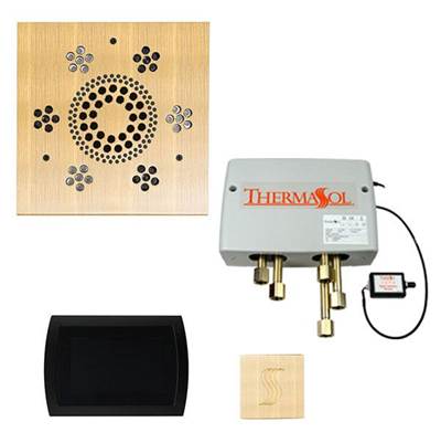 ThermaSol The Total Wellness Package - SignaTouch Square in Antique Brass