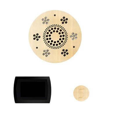 ThermaSol Wellness Steam Package - Signatouch - Round in Antique Brass