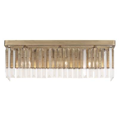 Varaluz Social Club 3-Light Vanity in Havana Gold