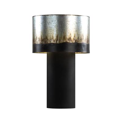 Varaluz Cannery 2 Light Table Lamp in Ombre Galvanized