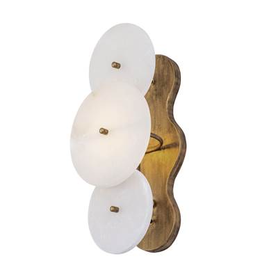 Varaluz Cosmos Wall Sconce - One-Light in Havana Gold