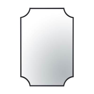 Varaluz Carlton 23" x 33" Mirror in Black