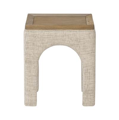 Varaluz Continental Side Table in Harvest Oak Sand