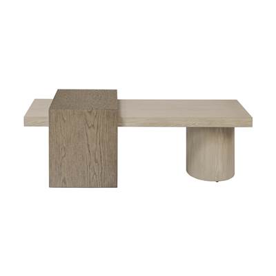Varaluz Westwood Coffee Table in Toasted Oak Ash Blonde