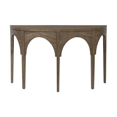 Varaluz Nob Hill Console Table in Aged Barrel