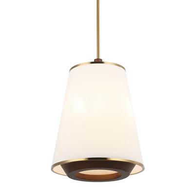 Varaluz Desert Flyer 3-Light Cage Chandelier in Satin Brass Medium Walnut