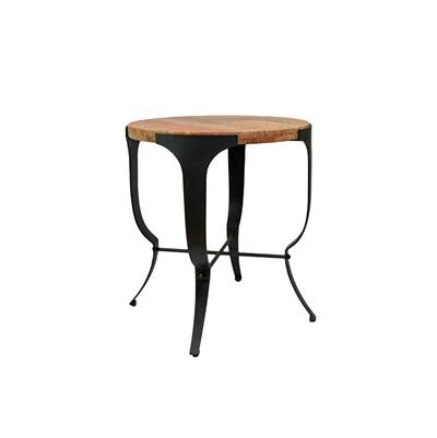 Varaluz Brenham Side Table in Onyx
