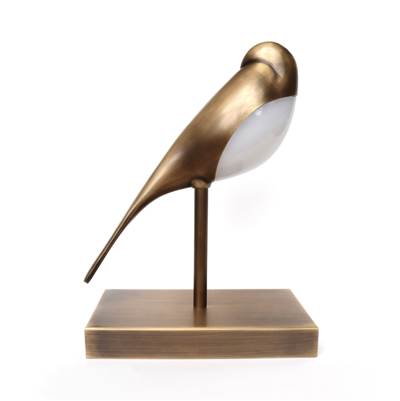 Varaluz Hope 1 Light Malouf Foundation Table Lamp in Heritage Bronze