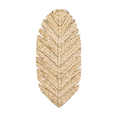 Varaluz Banana Leaf Wall Sconce - 3-Light in French Gold Natural Seagrass