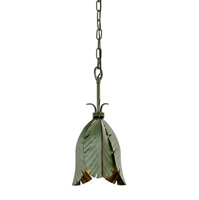 Varaluz Banana Leaf 1-Light Mini Pendant