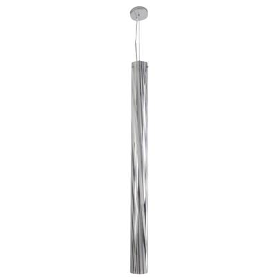 Varaluz Chroman Empire 5-Light Tall Cylinder Pendant in Chrome