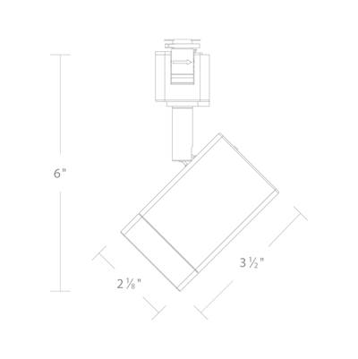 WAC Lighting Ocularc 7013 Track Luminaire - 5CCT in Black