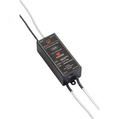 WAC Lighting Power Supply Electronic Transformer - 120V Input 12V Output in Black