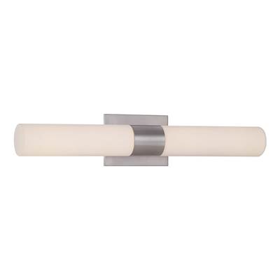 WAC Lighting Elementum LED Bathroom Vanity and Wall Light in Brushed Nickel