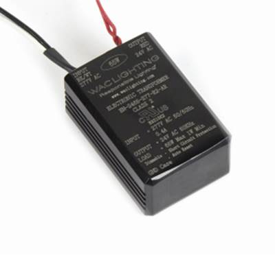 WAC Lighting Electronic Class 2 Transformer - 120V to 24V in Black