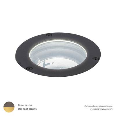 WAC Lighting 5032 Inground Well Light - 3" - 120V LED in Bronzed Brass