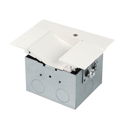 WAC Lighting Asymmetrical Architectural Channel in White