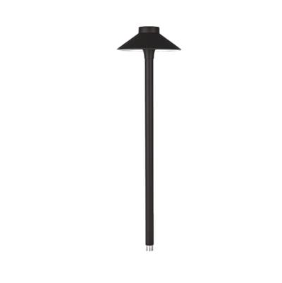 WAC Lighting Tiki Area 12V LED Path Light in Black Aluminum