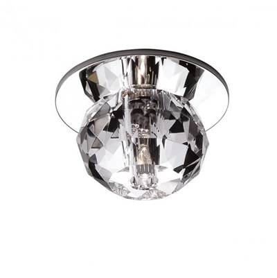 WAC Lighting Empress Crystal Recessed Beauty Spot in Clear Chrome