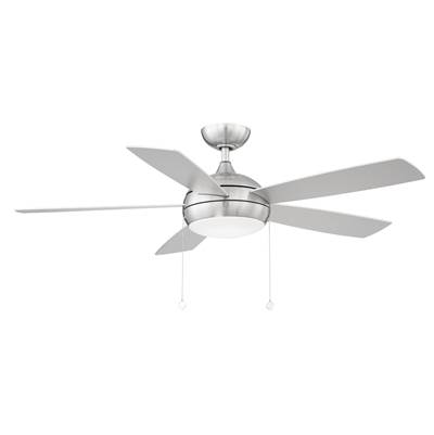 WAC Lighting Disc II Ceiling Fan - Luminaire in Brushed Nickel
